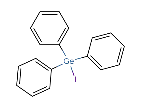 Molecular Structure of 2181-43-3 (Germane, iodotriphenyl-)
