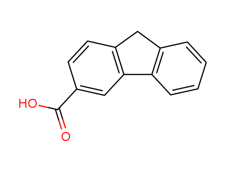 92151-76-3,9H-FLUORENE-3-CARBOXYLIC ACID,Fluorene-3-carboxylicacid (6CI,7CI); Fluoren-3-ylcarboxylic acid