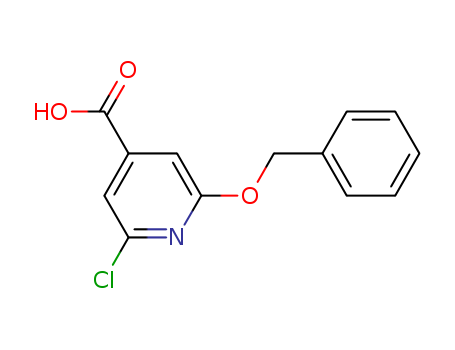 2-BENZYLOXY-6-CHLORO-ISONICOTINIC ACID