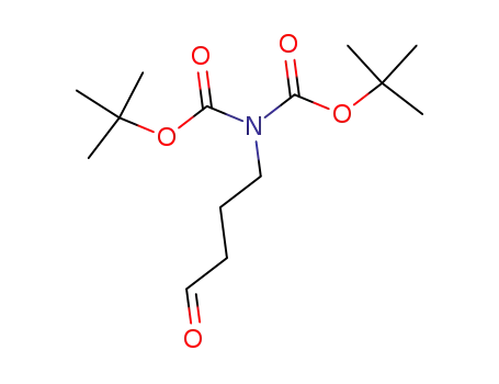 Molecular Structure of 177899-21-7 (Imidodicarbonic acid, 2-(4-oxobutyl)-, 1,3-bis(1,1-dimethylethyl) ester)