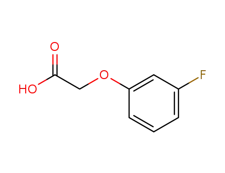 Molecular Structure of 404-98-8 ((3-FLUORO-PHENOXY)-ACETIC ACID)