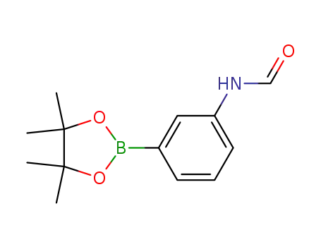 Molecular Structure of 480425-37-4 (N-[3-(4,4,5,5-TETRAMETHYL-1,3,2-DIOXABOROLAN-2-YL)PHENYL]FORMAMIDE)