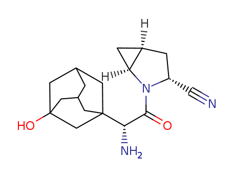 2-Azabicyclo[3.1.0]hexane-3-carbonitrile, 2-[(2R)-2-aMino-2-(3-hydroxytricyclo[3.3.1.13,7]dec-1-yl)acetyl]-, (1S,3R,5S)-(1564266-03-0)