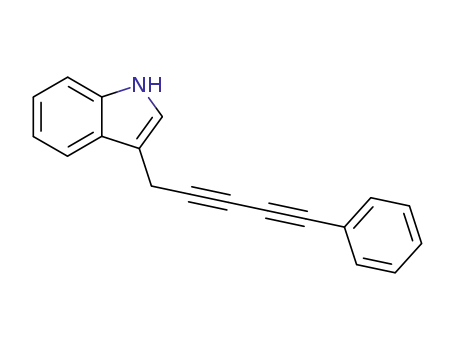 1-phenyl-5-(3-indolyl)-1,3-pentadiyne