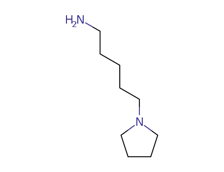 Molecular Structure of 71302-71-1 (5-PYRROLIDINOAMYLAMINE)