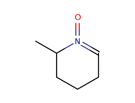Molecular Structure of 106130-14-7 (Pyridine, 2,3,4,5-tetrahydro-2-methyl-, 1-oxide)