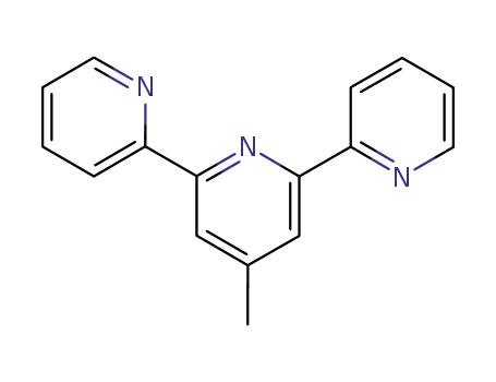 Molecular Structure of 72036-41-0 (4'-METHYL-2,2':6',2''-TERPYRIDINE)