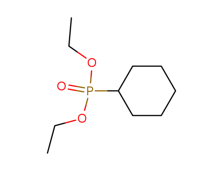 Molecular Structure of 7413-09-4 (Phosphonic acid, cyclohexyl-, diethyl ester)