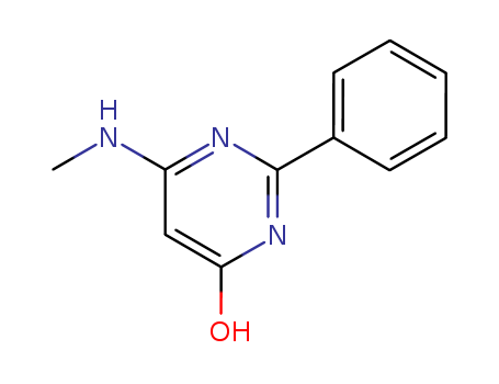 4(3H)-Pyrimidinone, 6-(methylamino)-2-phenyl- cas  31937-01-6