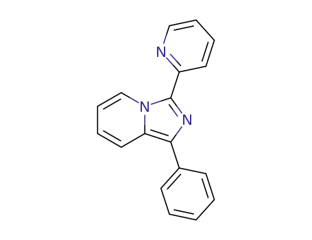Molecular Structure of 1346167-09-6 (1-phenyl-3-(pyridin-2-yl)imidazo[1,5-a]pyridine)