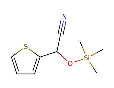 2-Thiopheneacetonitrile, a-[(trimethylsilyl)oxy]-