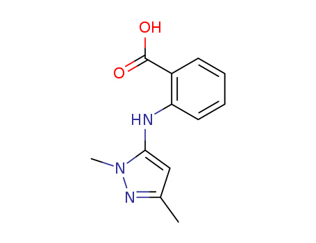 2-[(1,3-dimethyl-1H-pyrazol-5-yl)amino]Benzoic acid