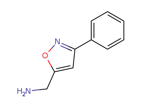 Molecular Structure of 54408-35-4 ((3-PHENYL-5-ISOXAZOLYL)METHANAMINE)