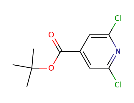 Molecular Structure of 75308-46-2 (tert-Butyl 2,6-dichloroisonicotinate)