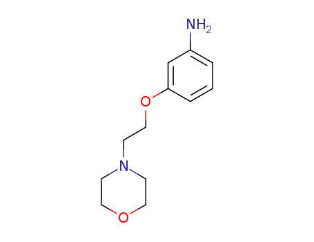 Molecular Structure of 112677-72-2 (3-(2-MORPHOLIN-4-YLETHOXY)ANILINE)