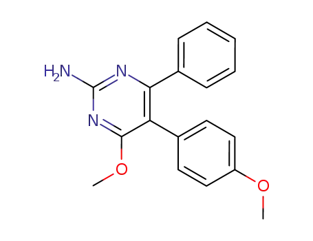 2-amino-4-methoxy-5-(4-methoxyphenyl)-6-phenylpyrimidine