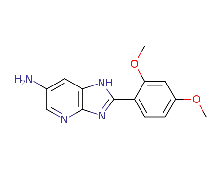 2-(2,4-Dimethoxyphenyl)-1H-imidazo[4,5-b]pyridine-6-amine
