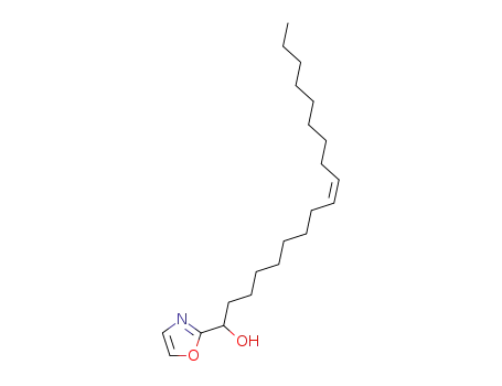 Molecular Structure of 808134-82-9 (2-Oxazolemethanol, a-(8Z)-8-heptadecenyl-)
