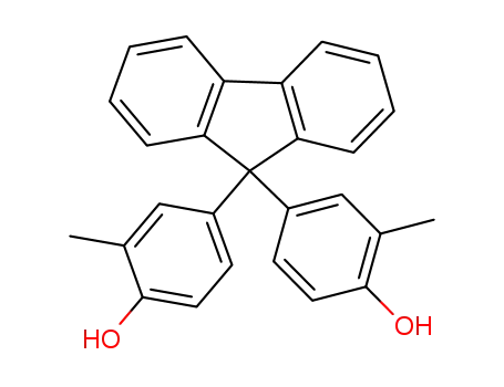 Molecular Structure of 88938-12-9 (Biscresolfluorene)