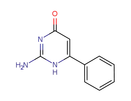 Molecular Structure of 56741-94-7 (2-Amino-4-hydroxy-6-phenylpyrimidine)