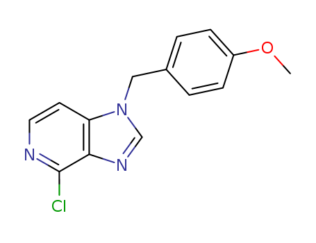 4-chloro-1-(4-methoxybenzyl)-1H-imidazo[4,5-c]pyridine
