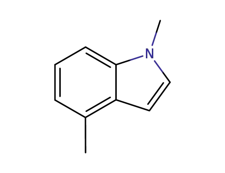 Molecular Structure of 27816-52-0 (1,4-Dimethyl-1H-indole)