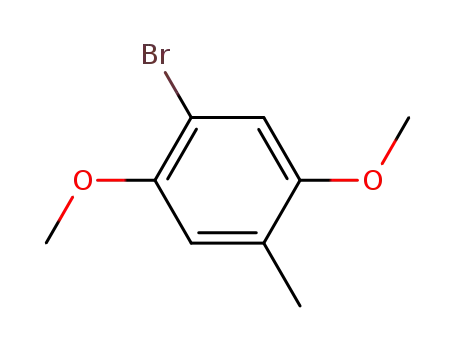 Molecular Structure of 13321-74-9 (4-BROMO-2,5-DIMETHOXYTOLUENE)