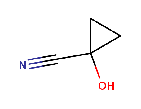 Molecular Structure of 14743-56-7 (Cyclopropanecarbonitrile, 1-hydroxy-)