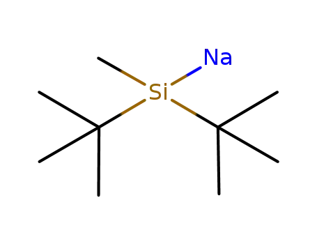 Molecular Structure of 461054-08-0 (Sodium, [bis(1,1-dimethylethyl)methylsilyl]-)