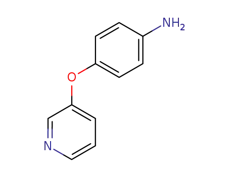 Molecular Structure of 80650-45-9 (4-(PYRIDIN-3-YLOXY)-PHENYLAMINE)