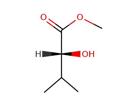 Molecular Structure of 90244-32-9 ((R)-Methyl 2-hydroxy-3-methylbutanoate)
