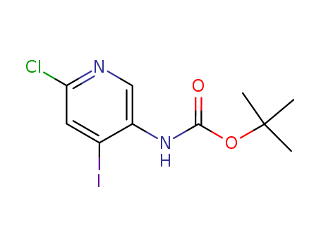 TERT-BUTYL (6-CHLORO-4-IODOPYRIDIN-3-YL)CARBAMATE  CAS NO.400777-00-6