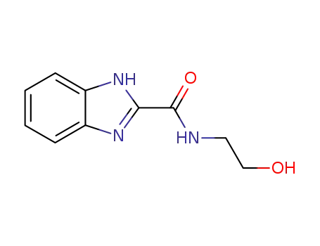 N-(2-hydroxyethyl)-1H-benzimidazole-2-carboxamide