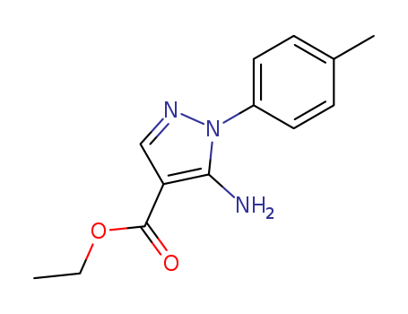 Ethyl 5-amino-1-(4-methylphenyl)-1H-pyrazole-4-carboxylate