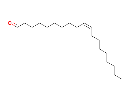 Molecular Structure of 77349-89-4 (10-Nonadecenal, (10Z)-)