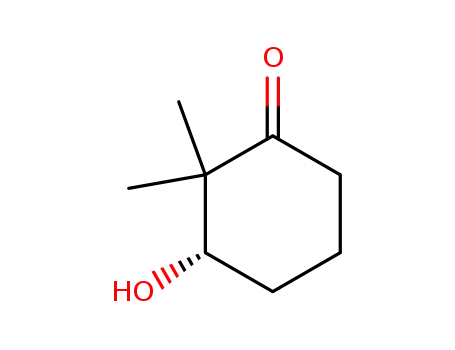 Molecular Structure of 87655-21-8 ((S)-(+)-3-HYDROXY-2,2-DIMETHYLCYCLOHEXANONE)