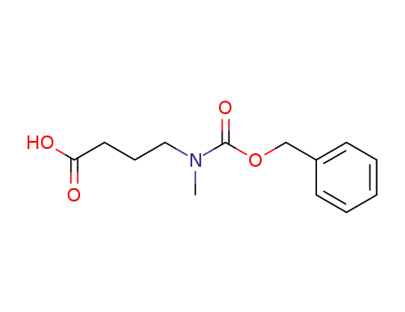 Molecular Structure of 98008-66-3 (4-((benzyloxycarbonyl)(methyl)amino)butanoic acid)