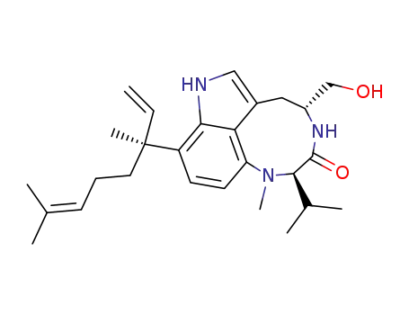 Molecular Structure of 70497-14-2 (LYNGBYATOXIN A)