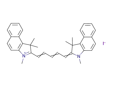Molecular Structure of 56289-64-6 (1,1',3,3,3',3'-HEXAMETHYL-4,5,4',5'-DIBENZOINDO-DICARBOCYANINE)