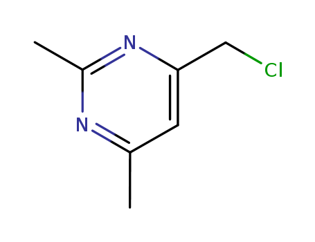Pyrimidine, 4-(chloromethyl)-2,6-dimethyl-