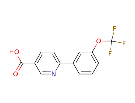 3-Pyridinecarboxylicacid, 6-[3-(trifluoromethoxy)phenyl]-