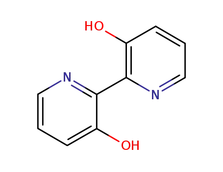 Molecular Structure of 36145-03-6 (2,2'-Bipyridine-3,3'-diol)