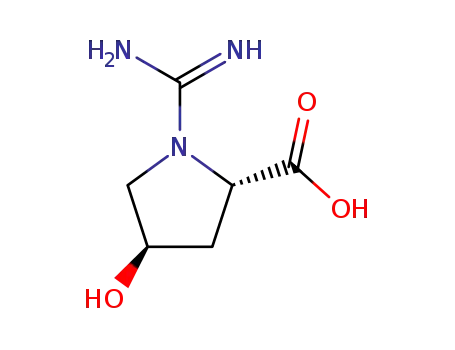 L-Proline, 1-(aminoiminomethyl)-4-hydroxy-, (4R)- (9CI)
