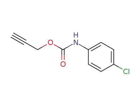 Molecular Structure of 5396-86-1 (prop-2-yn-1-yl (4-chlorophenyl)carbamate)