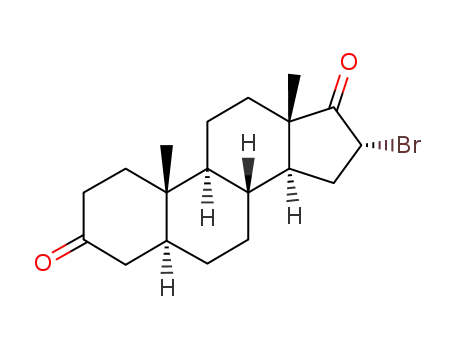 16α-bromo-5α-androstane-3,17-dione