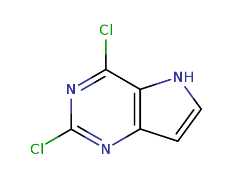 5H-Pyrrolo[3,2-d]pyrimidine,2,4-dichloro-