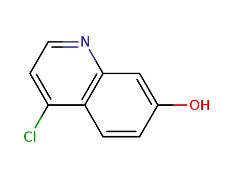 Molecular Structure of 181950-57-2 (4-Chloro-7-hydroxyquinoline)