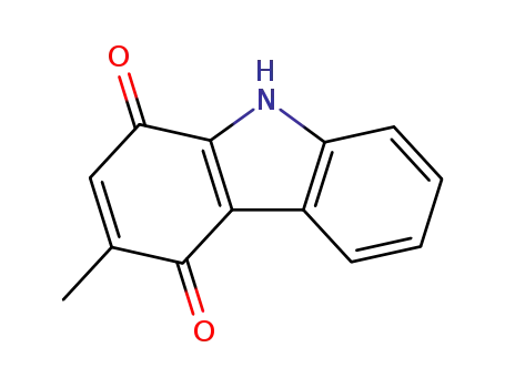 Molecular Structure of 100108-66-5 (murrayaquinone A)