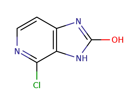 Molecular Structure of 54221-73-7 (4-Chloro-3H-imidazo[4,5-c]pyridin-2-ol)