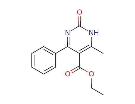 Molecular Structure of 69207-36-9 (ETHYL 6-METHYL-2-OXO-4-PHENYL-1,2-DIHYDRO-5-PYRIMIDINECARBOXYLATE)